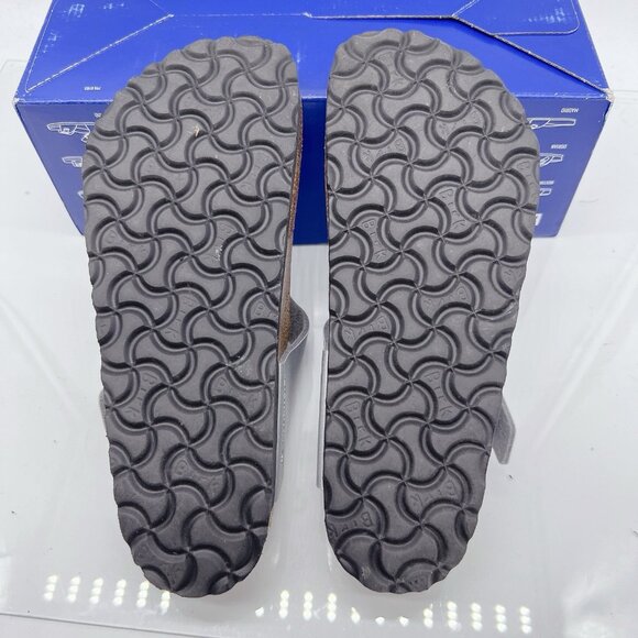 Birkenstock Gizeh Birko-Flor Thong Sandal Silver EU 42 Mens US 9- 9.5/ Wms US 11 - Picture 10 of 13